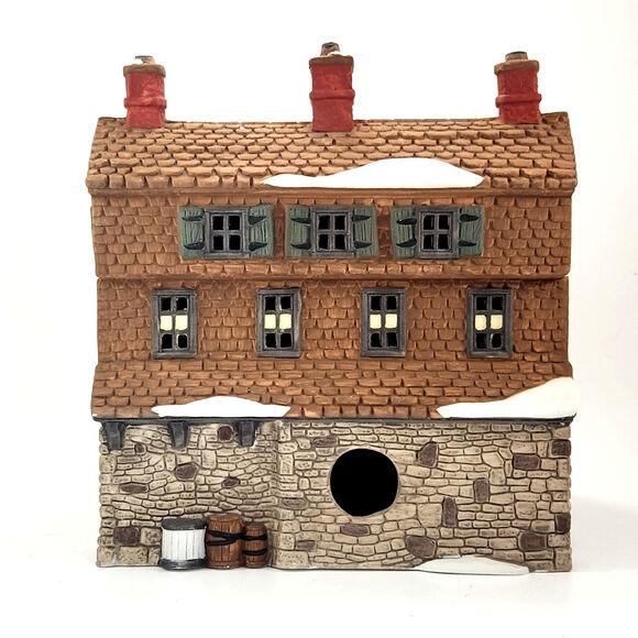 Dept 56 Dickens' Village Nicholas Nickleby Wackford Squeers Boarding School - Picture 7 of 16